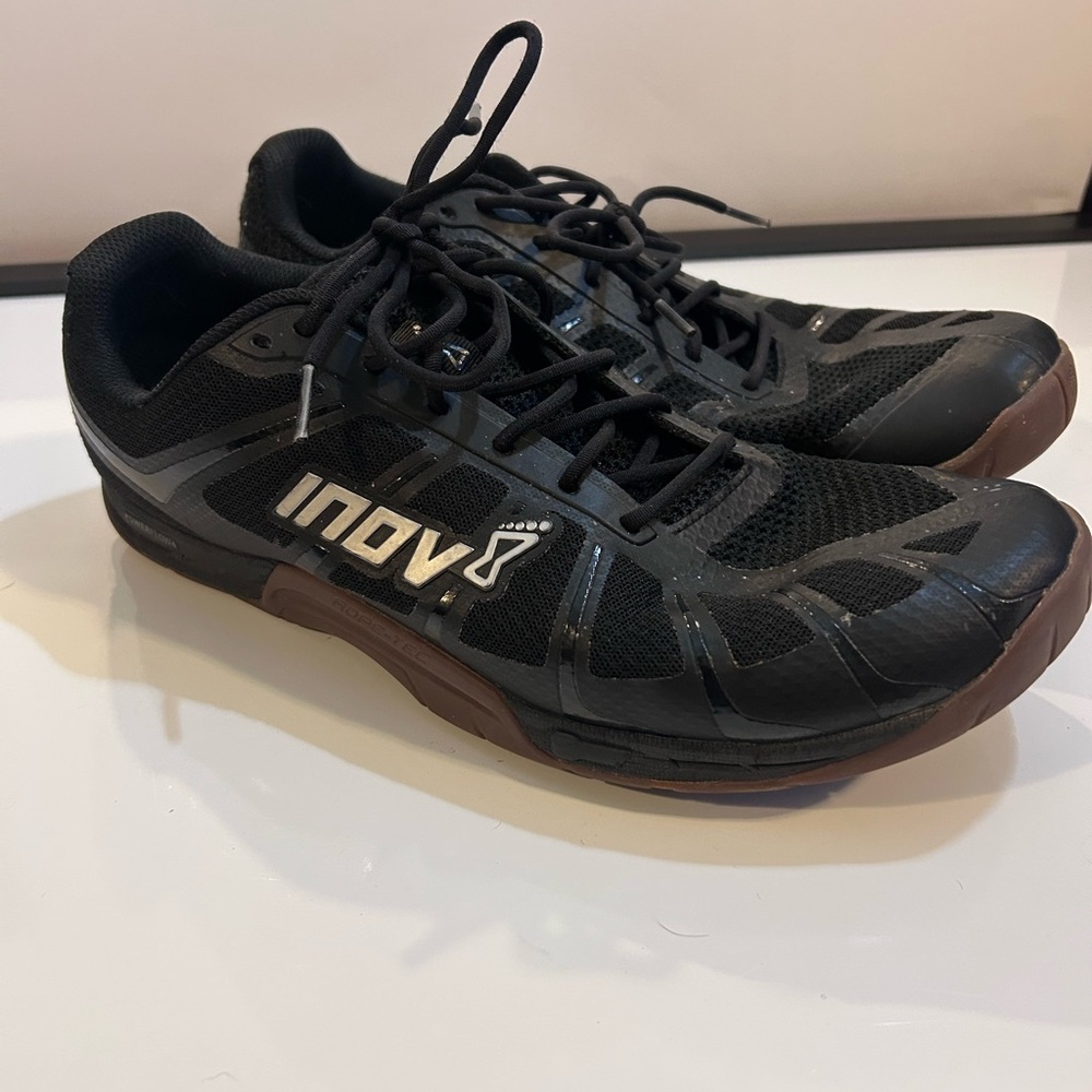 Inov-8 F-Lite 235 V3 Shoes Men’s 13 Black Gum Cross Training Sneakers Gym Read!